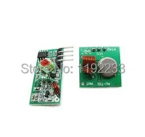 10 шт./5 пар беспроводная связь 433 МГц для Arduino/ARM/MCU WL|kit for arduino|rf transmittertransmitter and receiver |