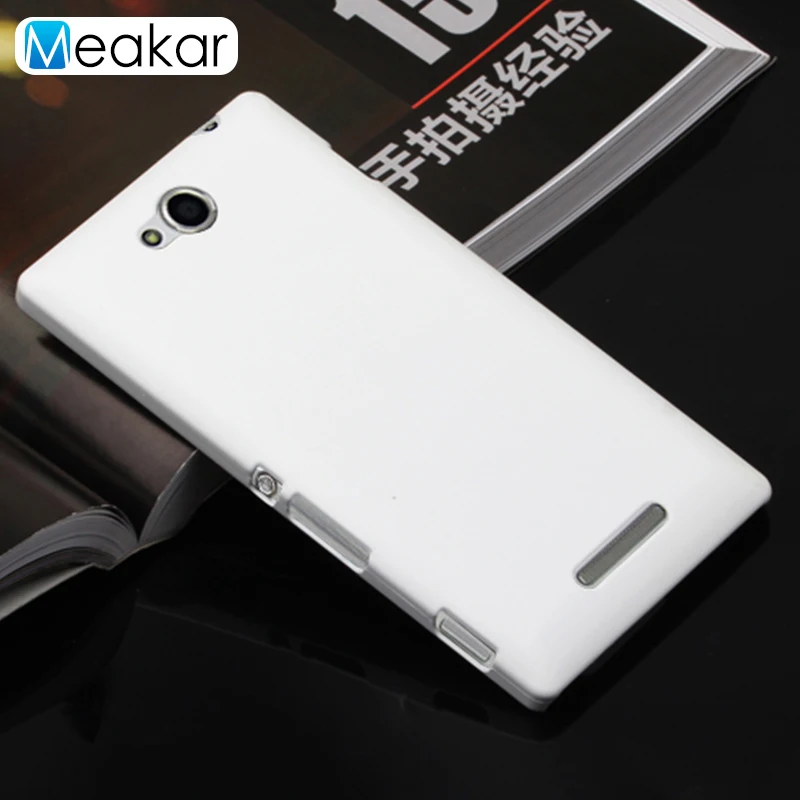 Матовый пластиковый чехол 5 0 дюйма для Sony Xperia C2305 C Dual S39H накладка телефона|case for sony