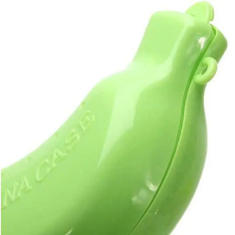 Банановая портативная пластиковая коробка защитный контейнер для еды