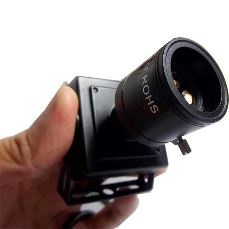Мини IP камера HQCAM 1080P ONVIF 2 8 12 мм ручной варифокальный зум объектив P2P Plug and Play с