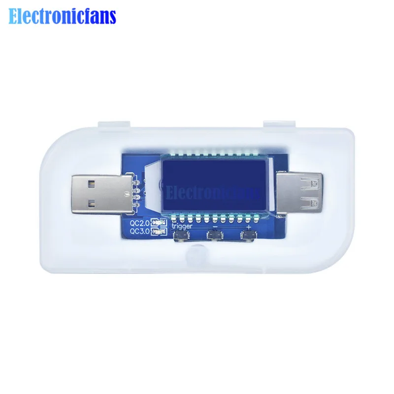 Цифровой USB-детектор QC2.0 QC3.0 с ЖК-дисплеем 4-28 В постоянного тока 40 мА-5 А |