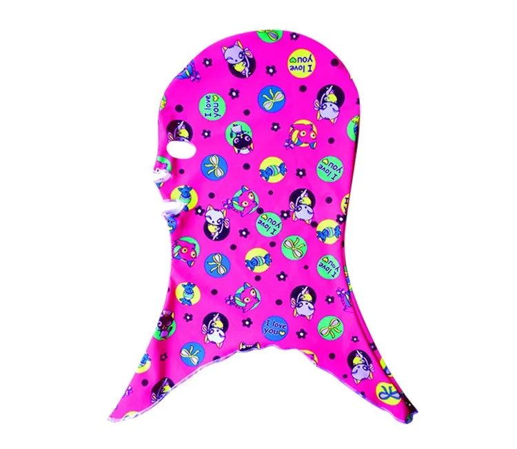 SBART Lycra swim ming cap s для женщин Цветочный плавающий колпачок защита для ушей фейкини летняя Балаклава анти-УФ плавающий мин Солнцезащитная маска для лица