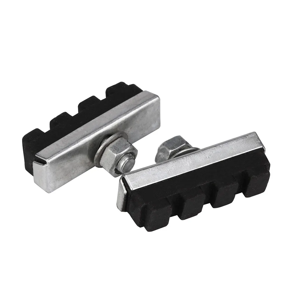 2 шт. горные дорожные прочные складные велосипедные тормозные колодки для езды на