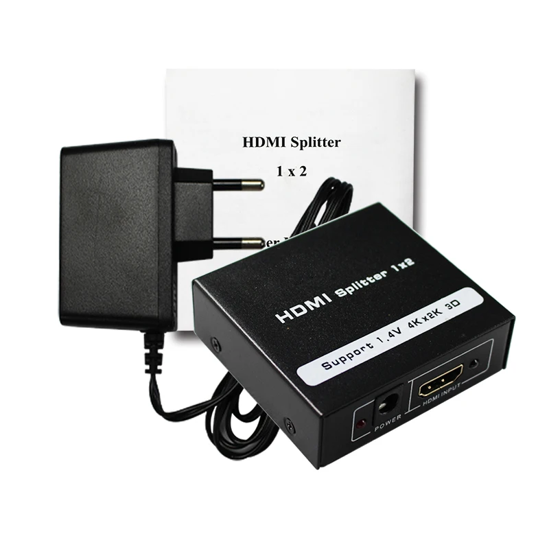 HDCP HDMI разделитель Full HD 1080p видео переключатель 1x2 разделение 1 вход 2 выхода