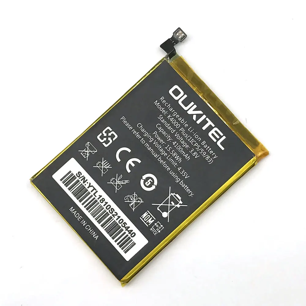 QCKBST оригинальный аккумулятор 4100 мАч и инструменты для ремонта Oukitel K4000 Plus