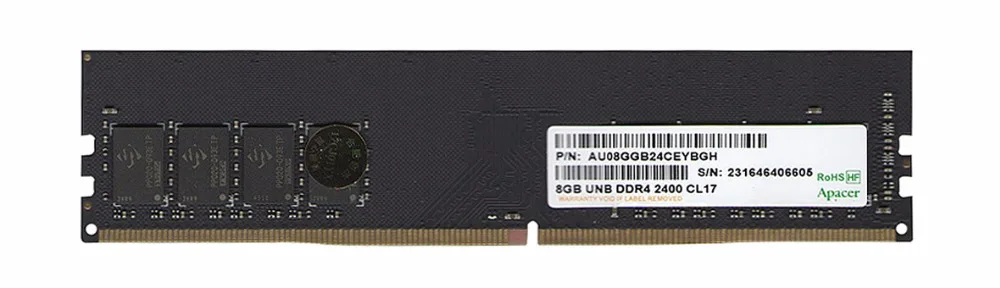 Apacer DDR4 RAM 8GB 4GB 2400MHz DIMM Desktop Memory Support Motherboard 288pin 1.2V | Компьютеры и офис