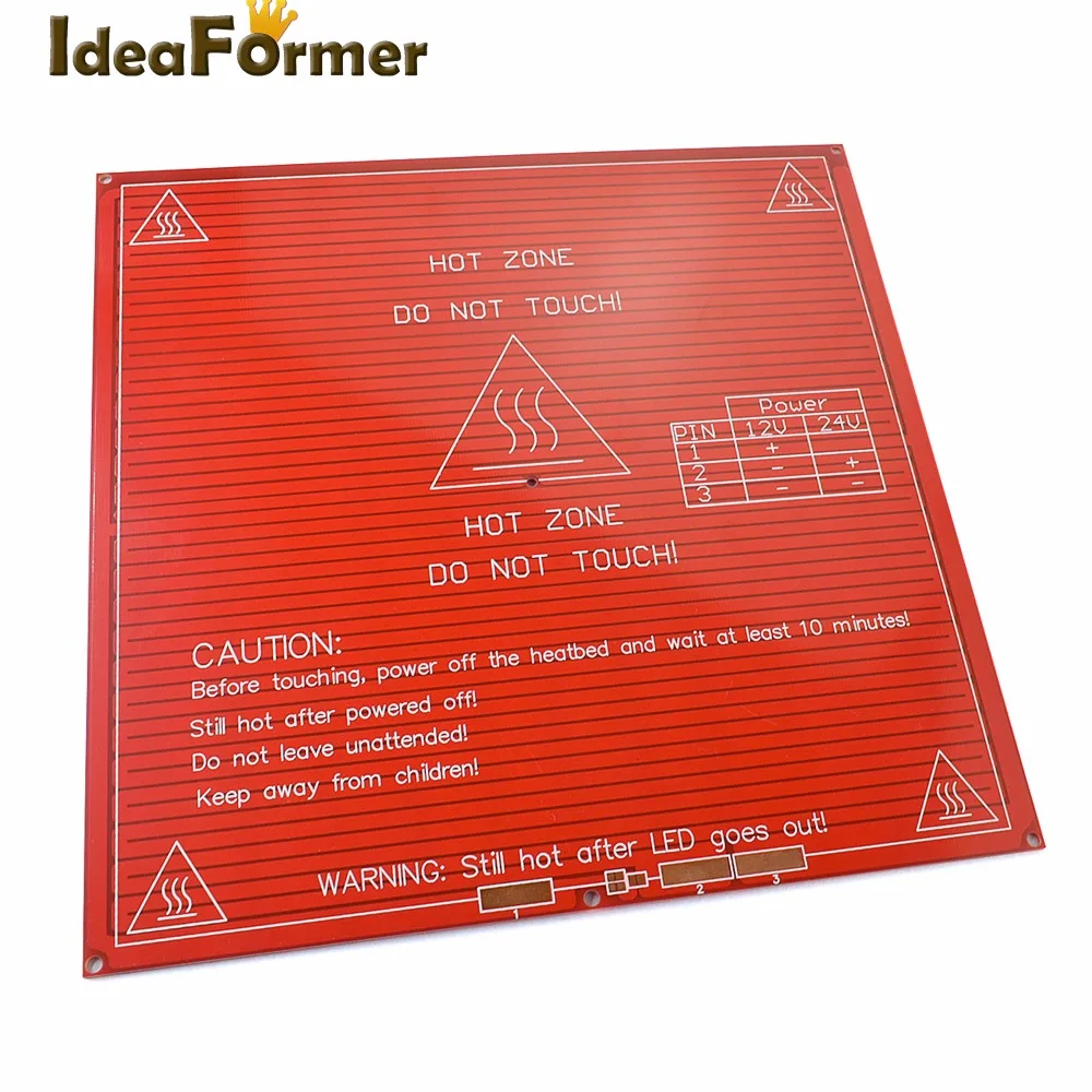 3d принтер RepRap 3d принтер PCB heatкровать MK2B с подогревом кровать горячая пластина для Prusa Mendel