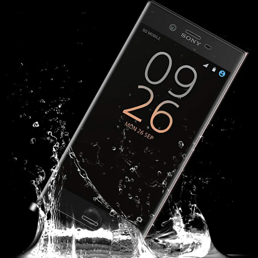 5D изогнутая Защитная пленка для экрана из закаленного ЖК-стекла Sony Xperia XZ Premium XZ1 XZ2