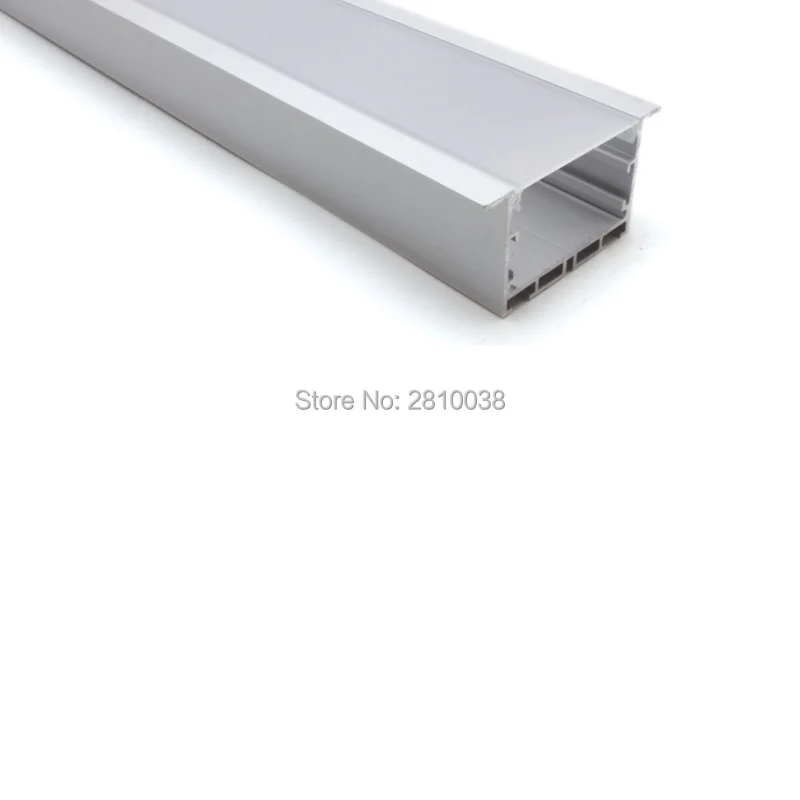 100X2 м наборы/лот линейный свет led алюминиевый канал большой Т Стиль светодиодный