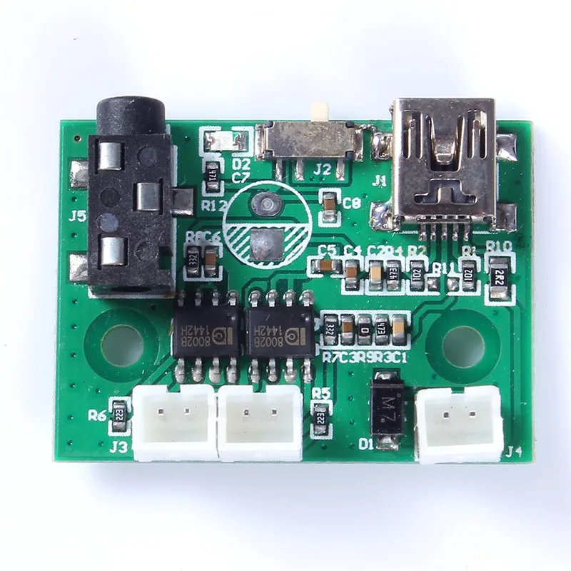 8002 3 Вт + стерео усилитель доска Mini USB литиевая Батарея Мощность зарядки Модуль
