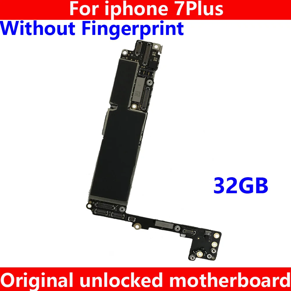 Бесплатная очистка iCloud IOS системная материнская плата для iphone 7 Plus P 32g