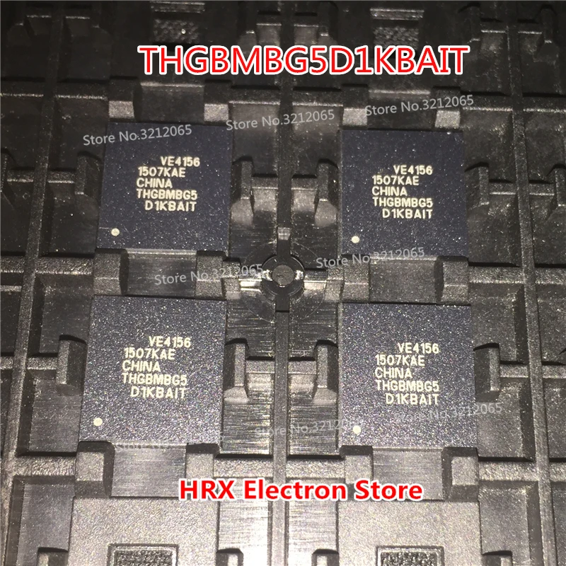 100% Новый оригинальный THGBMBG5D1KBAIT BGA 4 ГБ EMMC (1 10 шт.)|Реле| |