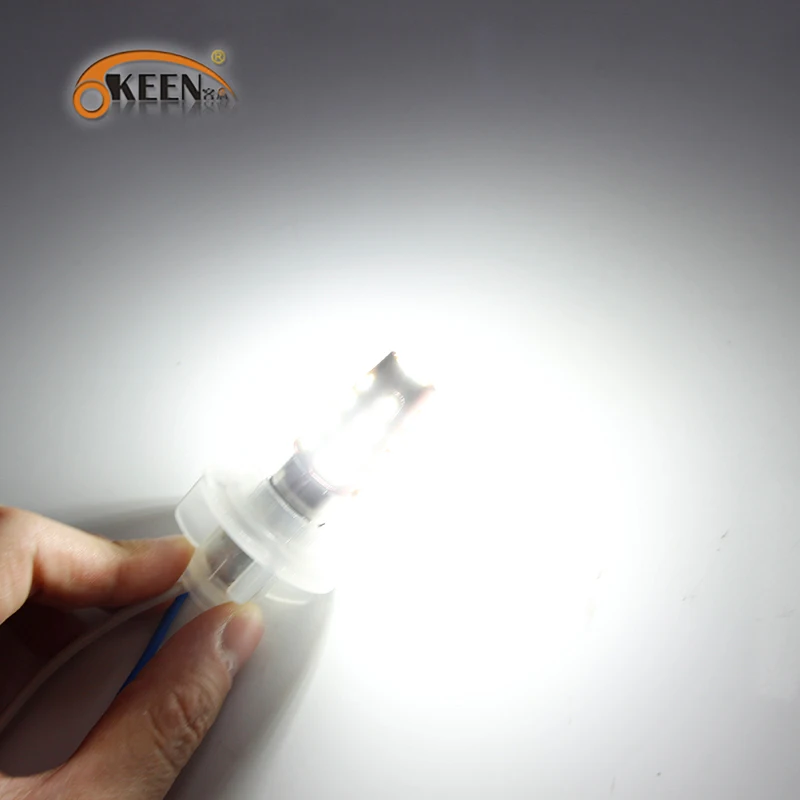 OKEEN высокое Мощность DC 12 В 3014 Светодиодный 51SMD BA15S 1156 светодиодный луковицы Canbus