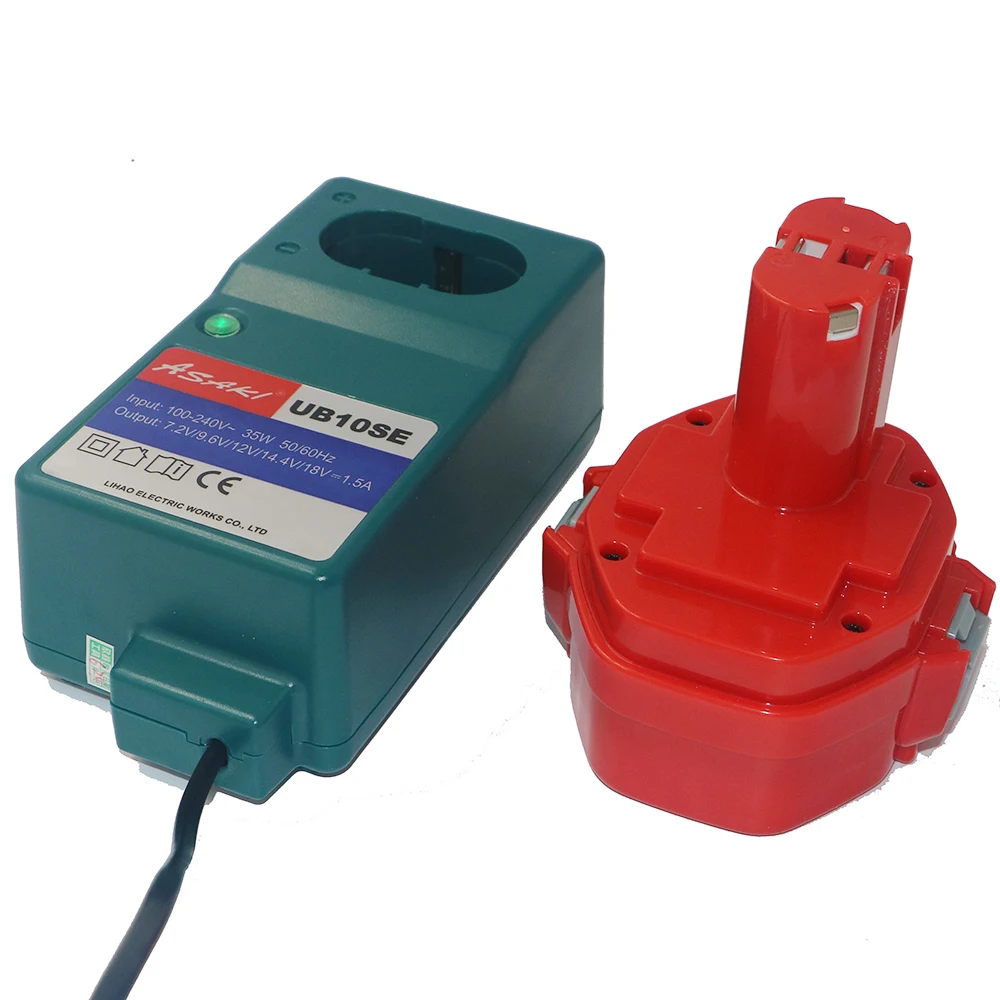 Замена зарядного устройства для MAKITA Charger 7 2 V 9 6 12V 14 4 18V Ni MH NI CD DC1804 DC1414T DC1414F 9100A