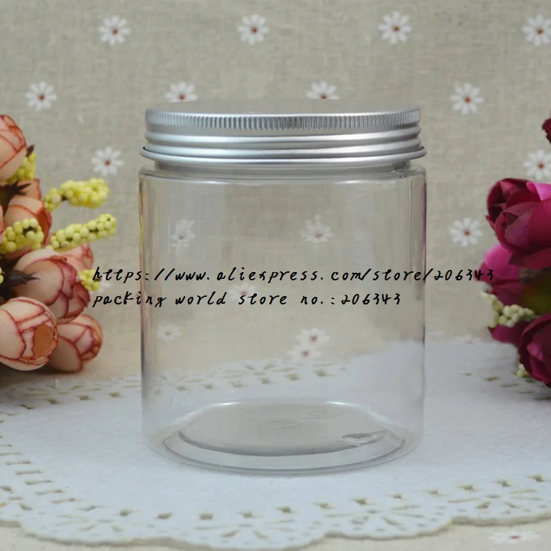 Прозрачная пластиковая бутылка/банка/кастрюля для эссенции/Крема/маски