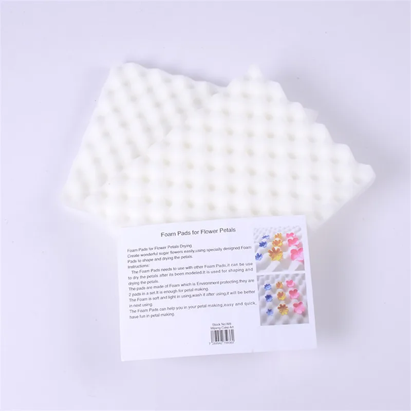 2 шт./компл. губка для выпечки помадки пена сушильный сахарный коврик цветов| |