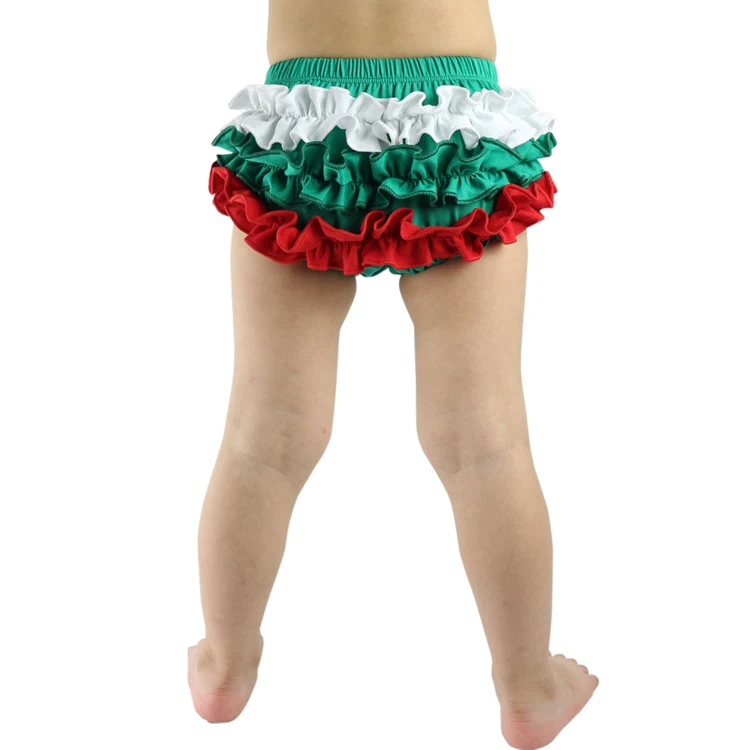 Модные брошенные Новорожденные рождественские праздничные хлопковые трусики с