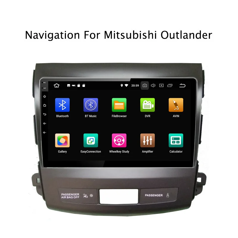 9 &quot4G ram 32G rom Android 0 автомобильный DVD мультимедийный плеер для Mitsubishi Outlander 2006 2007 2008