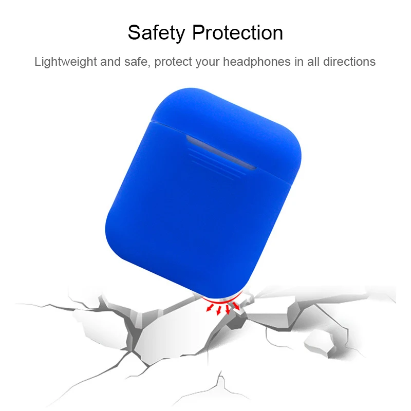 TYNNSEIN Мягкие силиконовые наушники чехол для установки гарнитура airpods
