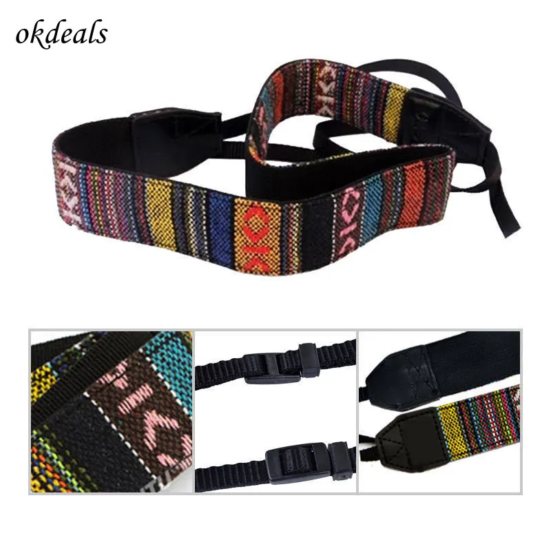 Винтажный ремень на плечо и шею для SLR DSLR Nikon Canon Sony Panasonic|neck strap belt|camera shoulder neckcamera neck