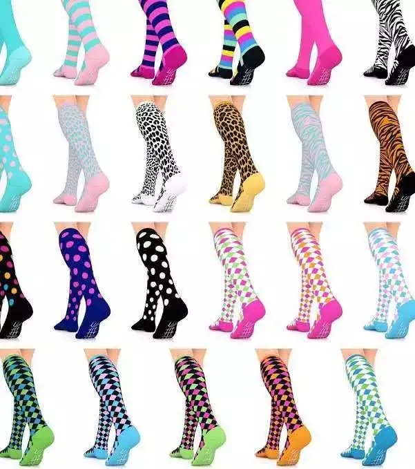 

Compression stockings high quality Outdoor sport Various patterns bright and rich in color Comfortable Man & Women