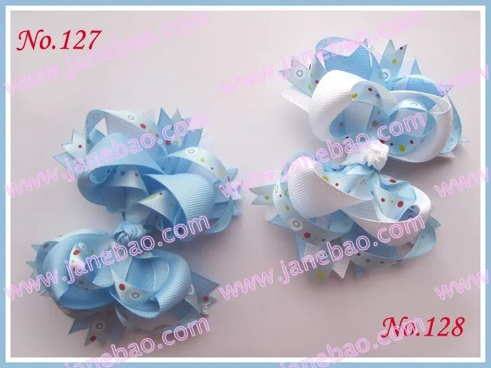 Бесплатная доставка 30 шт. бутиковые банты для волос размером 4 5 дюйма девочек