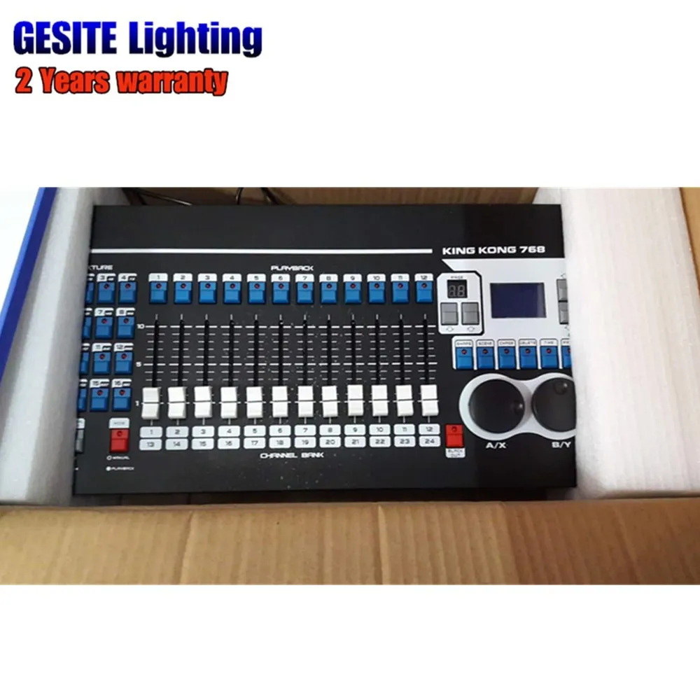 Kingkong768 Контроллер освещения сцены kingkong 768 каналов DMX 512/1990 стандарт|Эффект сцены| |
