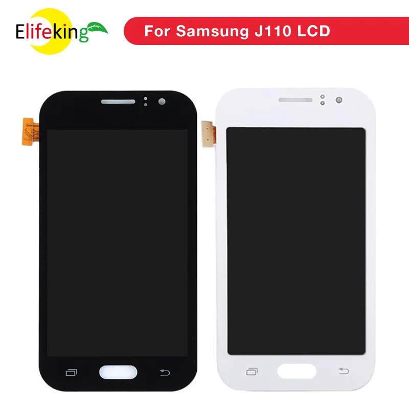 50 шт./лот J110 ЖК-дисплей для Samsung Galaxy J1 Ace J110F SM-J110F J110H J110FM сенсорный экран дигитайзер