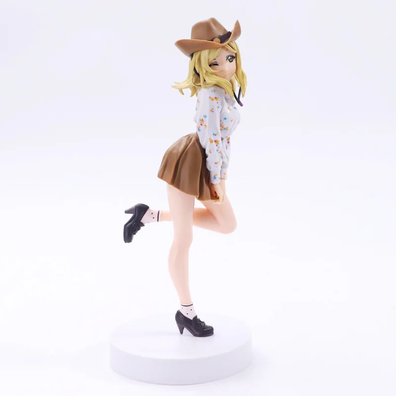 Anime Love Live Sunshine EXQ A3 Aqours Mari Ohara PVC Action Figures Collectible Model Kids Toys Doll 23CM | Игрушки и хобби