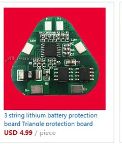 10 шт. Micro USB 5 в 1A 18650 TP4056 модуль зарядного устройства литиевой батареи зарядная плата с защитой двойные функции