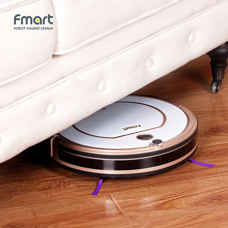 Робот пылесос FMART ZJ C1 полностью автоматический для уборки пола дома с функциями