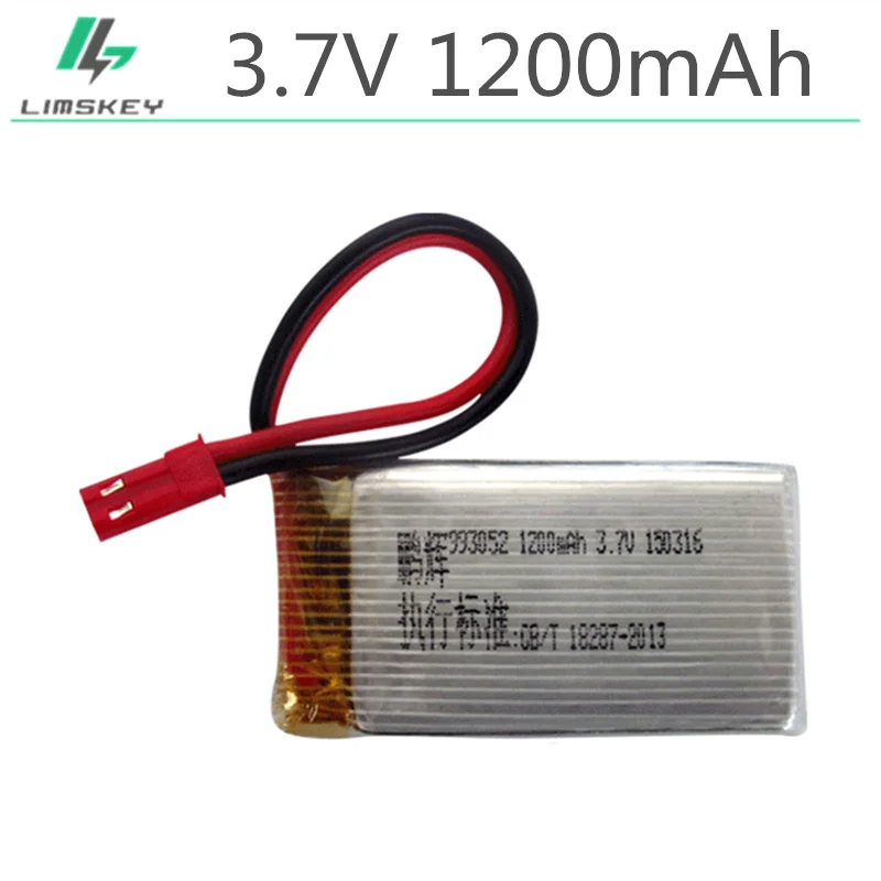 

5pcs/pack RC airplane Lipo Battery 3.7V 1200mAh 25C Helicopter Battery MJXRC T04 T05 F28 F29 with voltage protection board