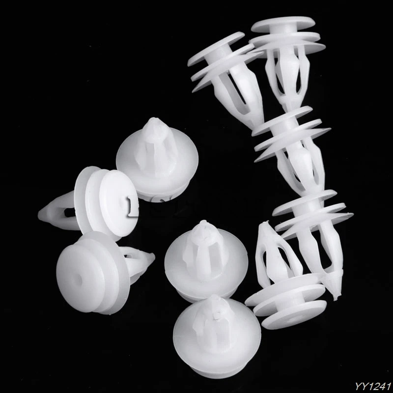 20 шт garniture porte Panneau Retenue зажимы Blanc для E36 E34 E32 E39 M5 3 5 7 отделки дверной панели|Лепнина