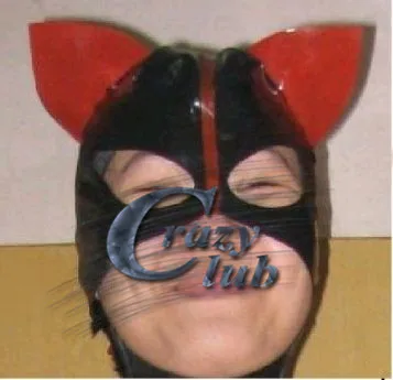 

Crazy club_Customized Splice Black and red Latex Hood Mask Fetish Sexy 100% Natural Latex Handmade Women Hood Fetish Female Sale