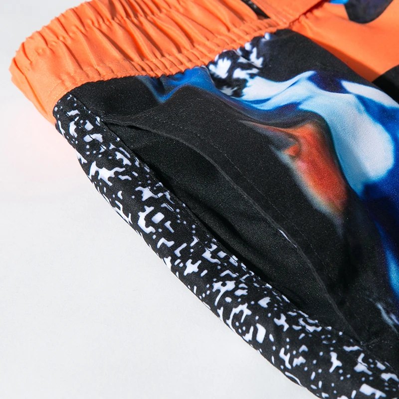 Мужские пляжные шорты с индивидуальным принтом мужские 2018 летние дышащие