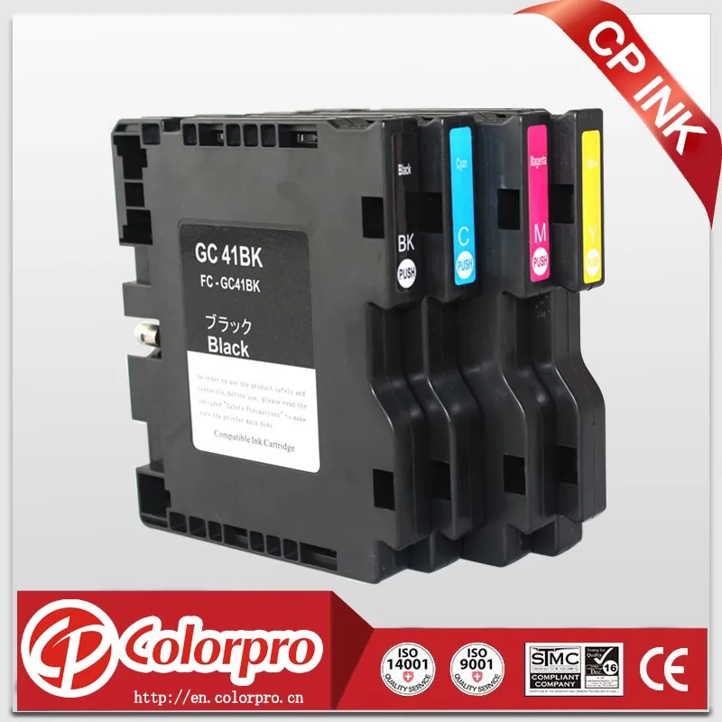 CP GC 41 Высокое качество для Ricoh GC41 сублимационный картридж с чернилами IPSiO SG3100 SG3110