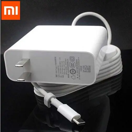65W ( No Package ) Xiao mi USB-C 45 Вт 65 Вт Быстрое зарядное устройство выход Тип C порт USB PD 2,0 QC 3,0 адаптер питания mi ноутбук air 13,3 12,5 pro 15,6 - Тип штекера: 65W ( No Package )