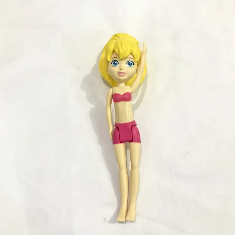 Оригинальная кукла Polly Pockets для девочек с клубничным вкусом куклы-принцессы игрушки Ограниченная Коллекция кукла для детей подарки на день рождения - Цвет: Черный