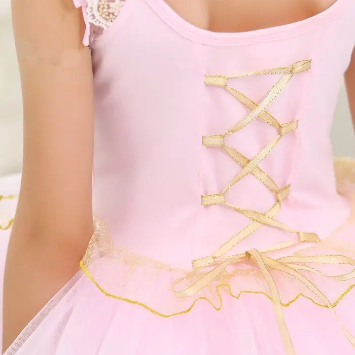 Новое поступление детское черное классическое балетное платье-пачка для девочек