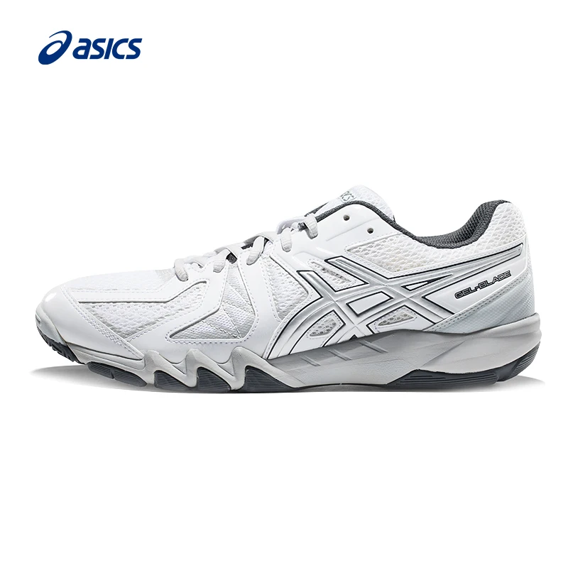 Натуральная Asics профессиональные бадминтон обувь для Для мужчин женщин Whithe Tob520