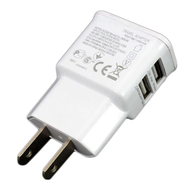 2 порты usb EU/US Plug Главная стены путешествия AC мощность переходник для зарядного