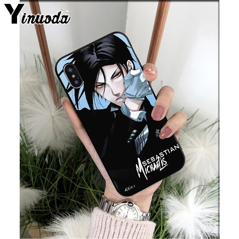 Чехол Yinuoda из мягкого силикона и ТПУ для сотовых телефонов iPhone 8 7 6 6S Plus X XS MAX