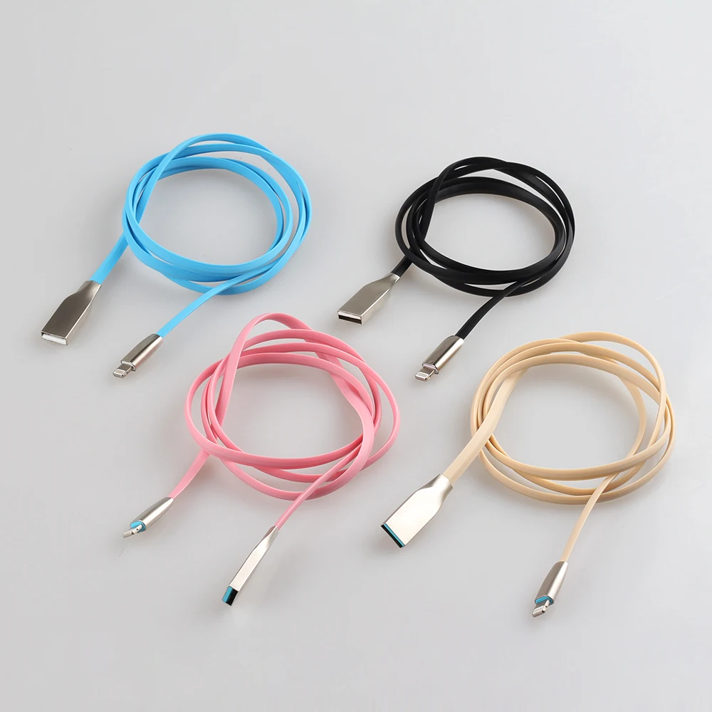 2016 Новые 3D Лапши Линия 8Pin USB Зарядное Устройство Зарядки Кабель Синхронизации