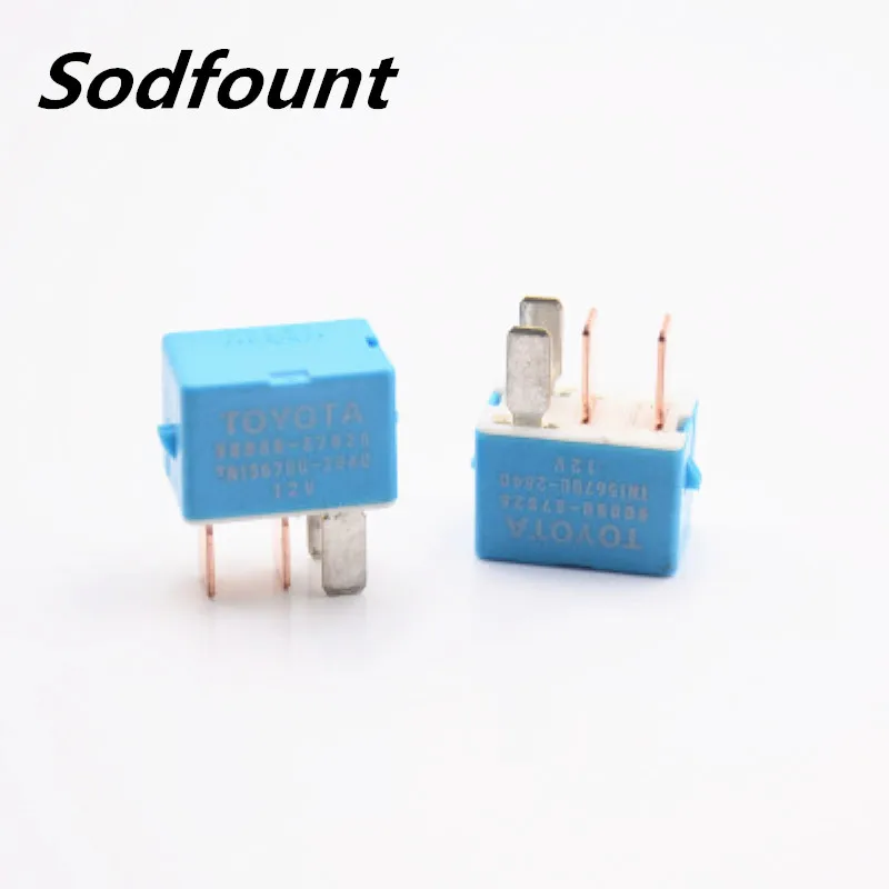 

1 шт 12 V 4-контактный для длины стопы электрическое реле
