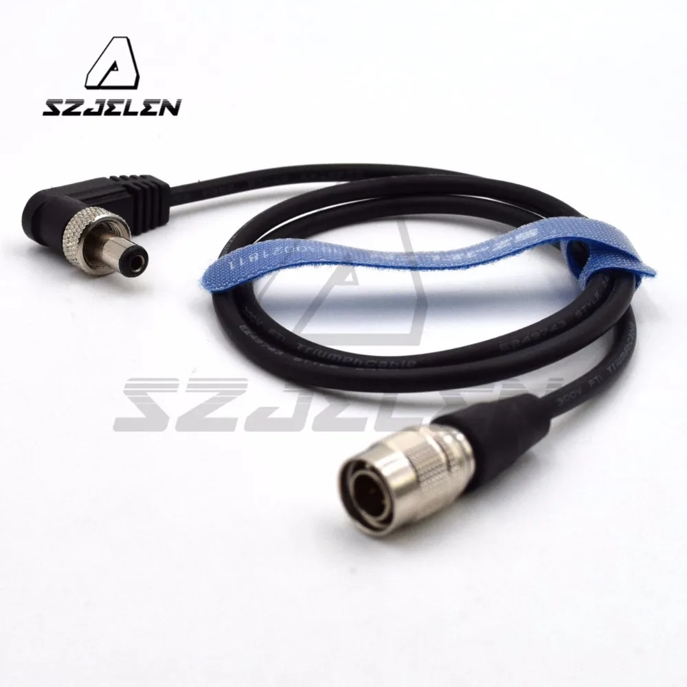 SZJELEN Hirose 4 pin 12V Выходная мощность в DC5.5/2 1 замок DC2.1 для видео устройств E5/E7 кабель