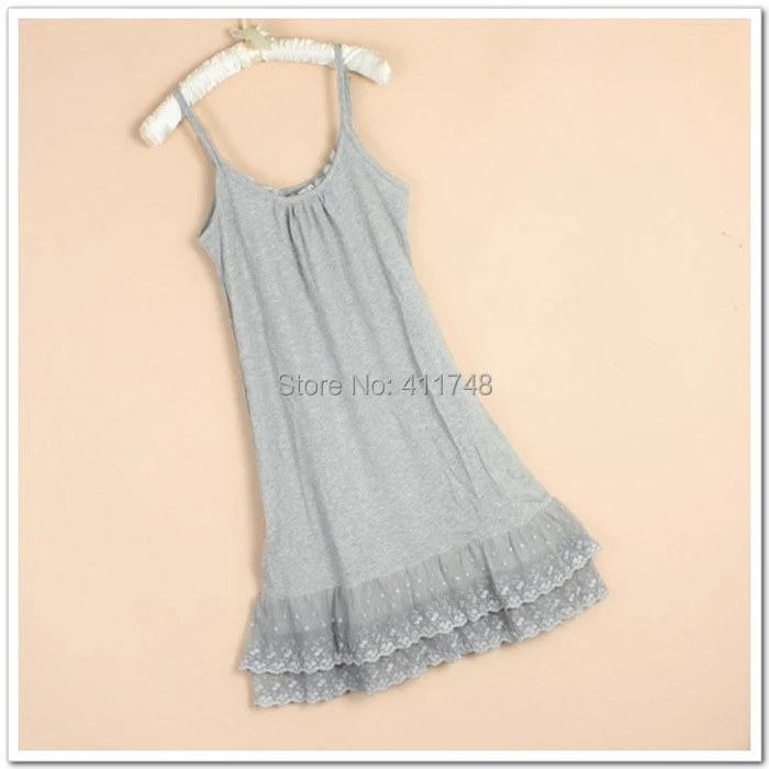 Платье женское кружевное на тонких бретельках базовая повседневная одежда в