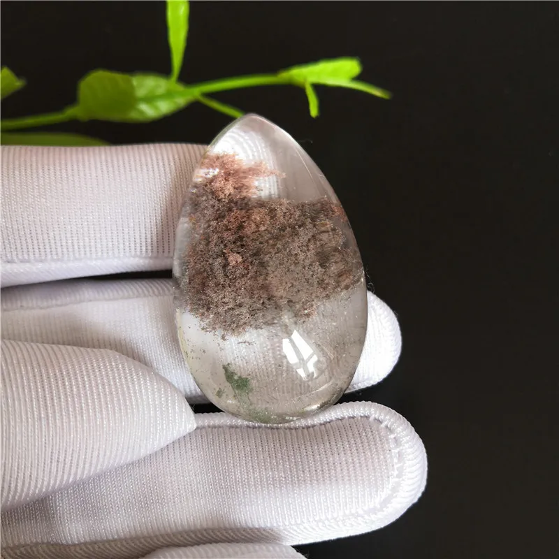 AAA ++ Редкий Натуральный Желтый призрак Фантом кварцевый кристалл кулон образец