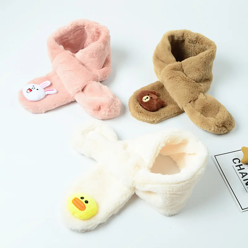 BibiCola/зимние носки для маленьких девочек шарф младенцев имитация кроличьего