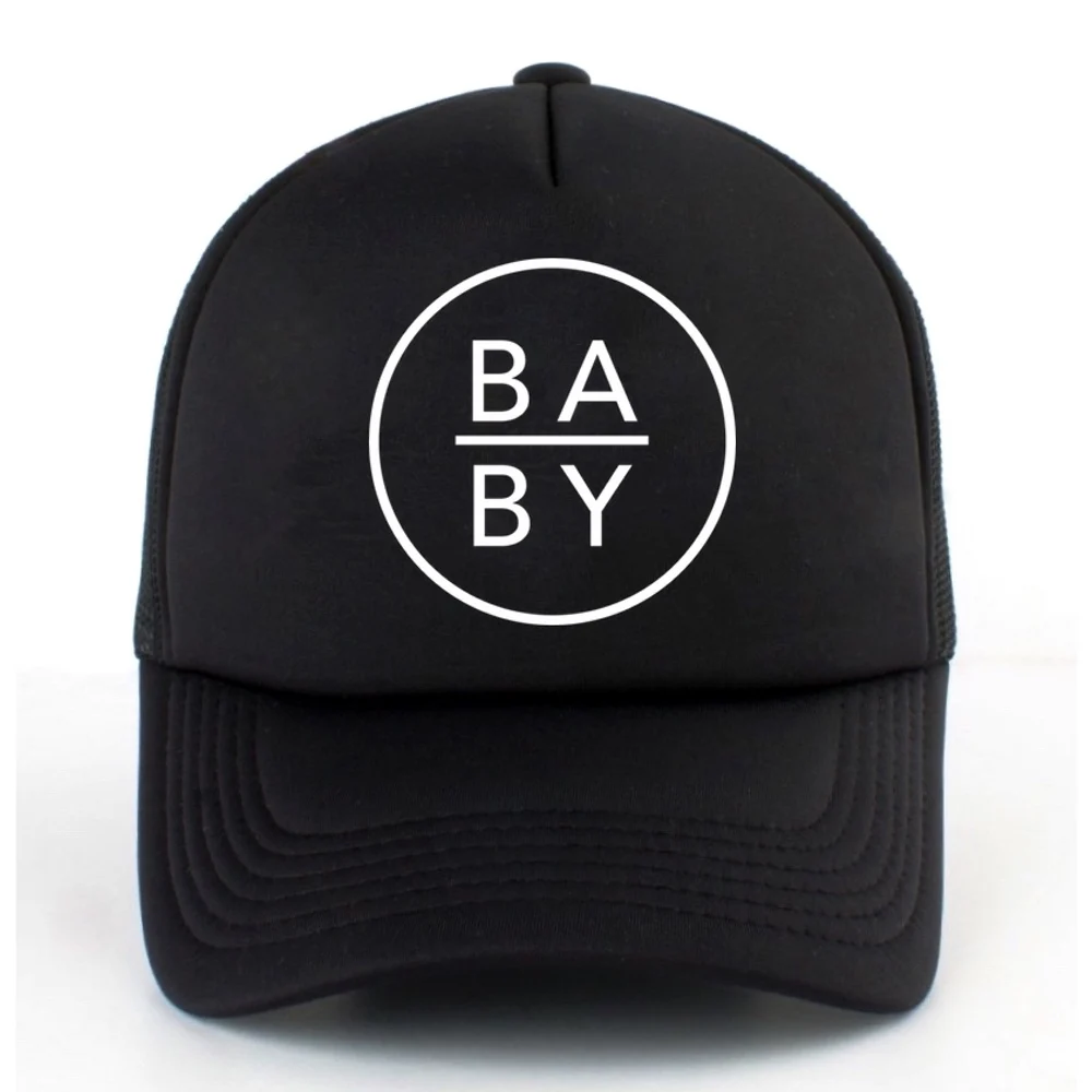 05 BABY Black Curved DongKing/Модная бейсболка с принтом «Мама и папа», семейный подарок для пары, крутая бейсболка, бейсболка s Meth, кепка для мужчин и женщин - Цвет: 05 BABY Black Curved