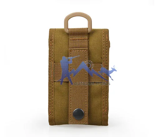 80x30x130mm Molle System 1000D Cordura Fabric Pouch for Hanging Backpack OS6-0078 | Спорт и развлечения